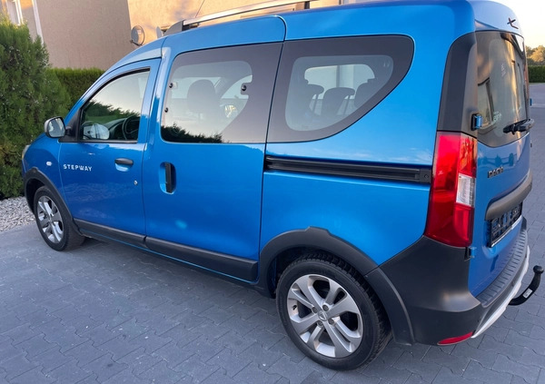 Dacia Dokker cena 33900 przebieg: 125000, rok produkcji 2016 z Czarna Woda małe 137